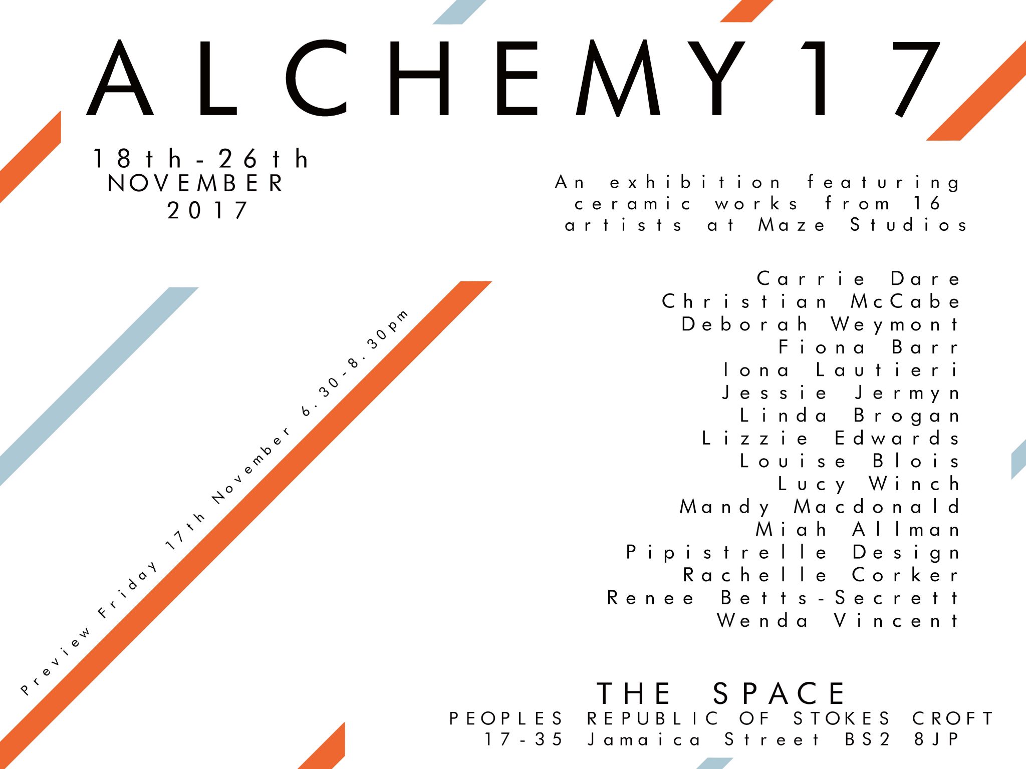 Alchemy '17 - MAZE studios Bristol
