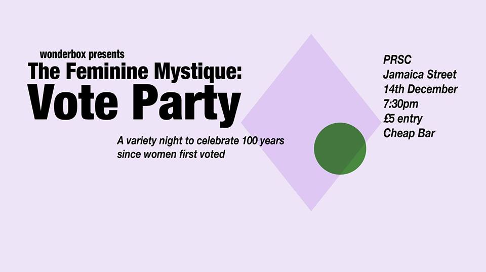 THE FEMININE MYSTIQUE: VOTE PARTY