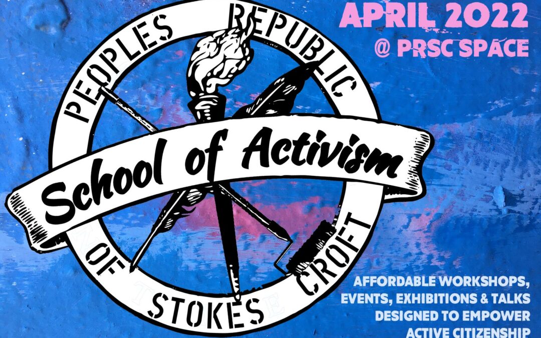 Welcome to the School of Activism 3.0: Weekly News