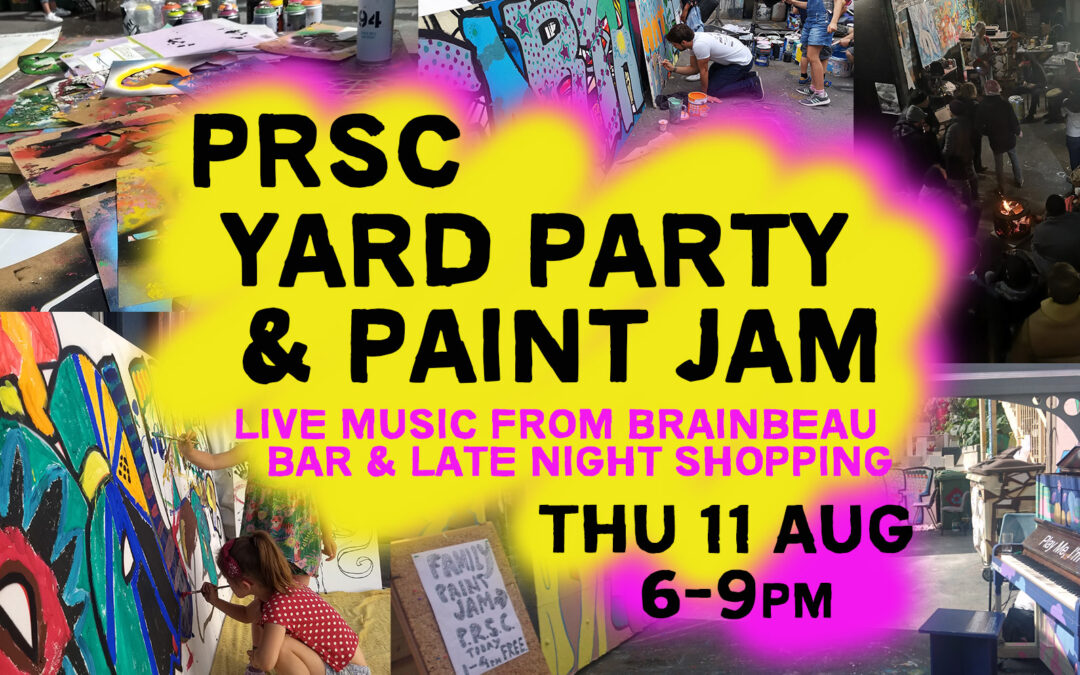 Yard Party with Paint Jam & Late Night Shopping