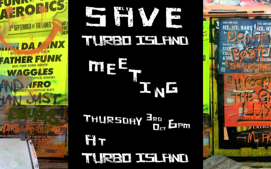 Save Turbo Island Meeting