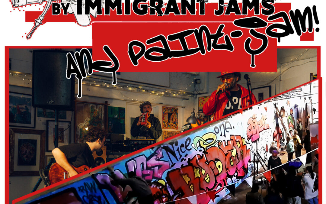 PRSC & Immigrant Jamms Presents: The Cyborg Cypher with PAINT JAM!